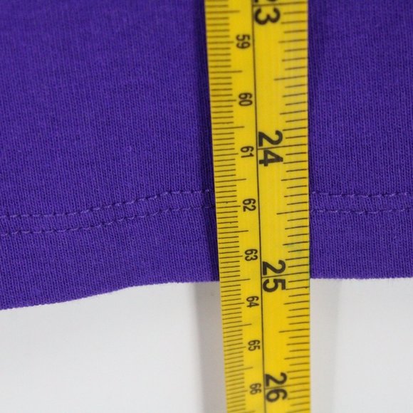 St.Johns Bay Shirt Womens Purple Short Sleeve Essential Tee Crewneck Size L NWT - Picture 9 of 9